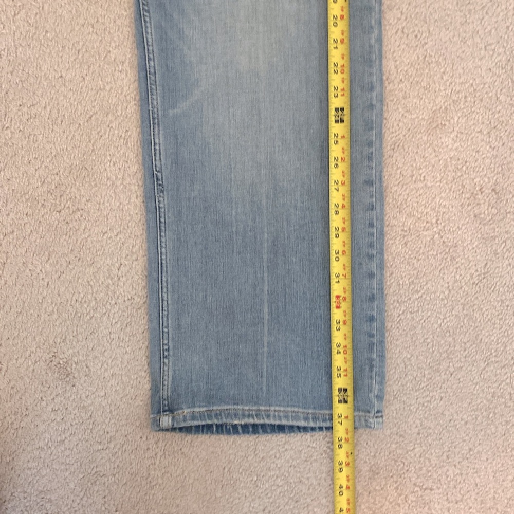 Free People NWT Women's High Rise Wide Leg Jeans Size 29 Blue Button Fly - Picture 11 of 14